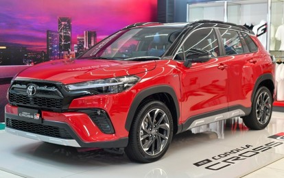 Toyota Corolla Cross hybrid đổi pin mới, tiết kiệm nhiên liệu hơn